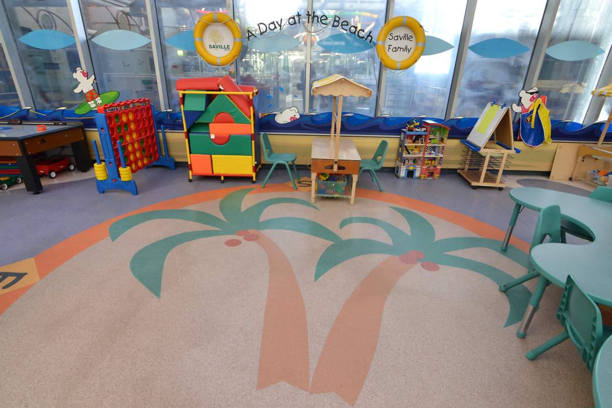 The Stollery Children Hospital’s “Beach” in an undated photo