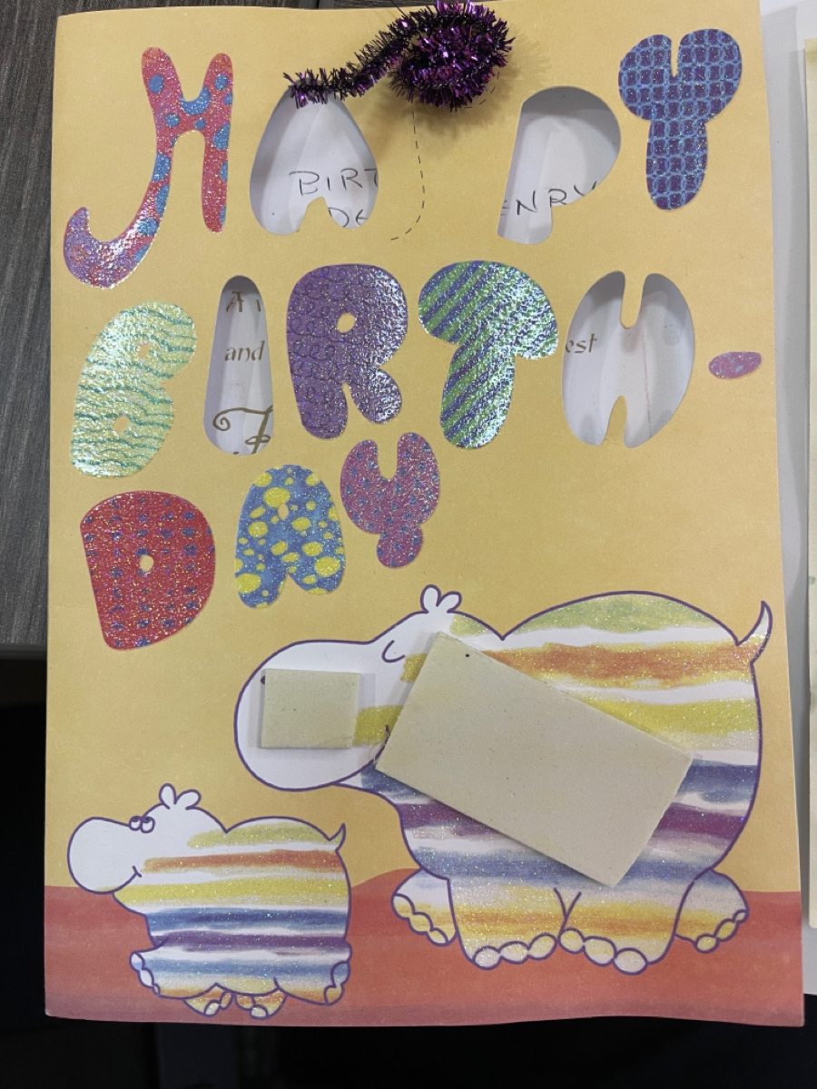 Penticton RCMP are hoping to return a stolen birthday card to its rightful owner. 