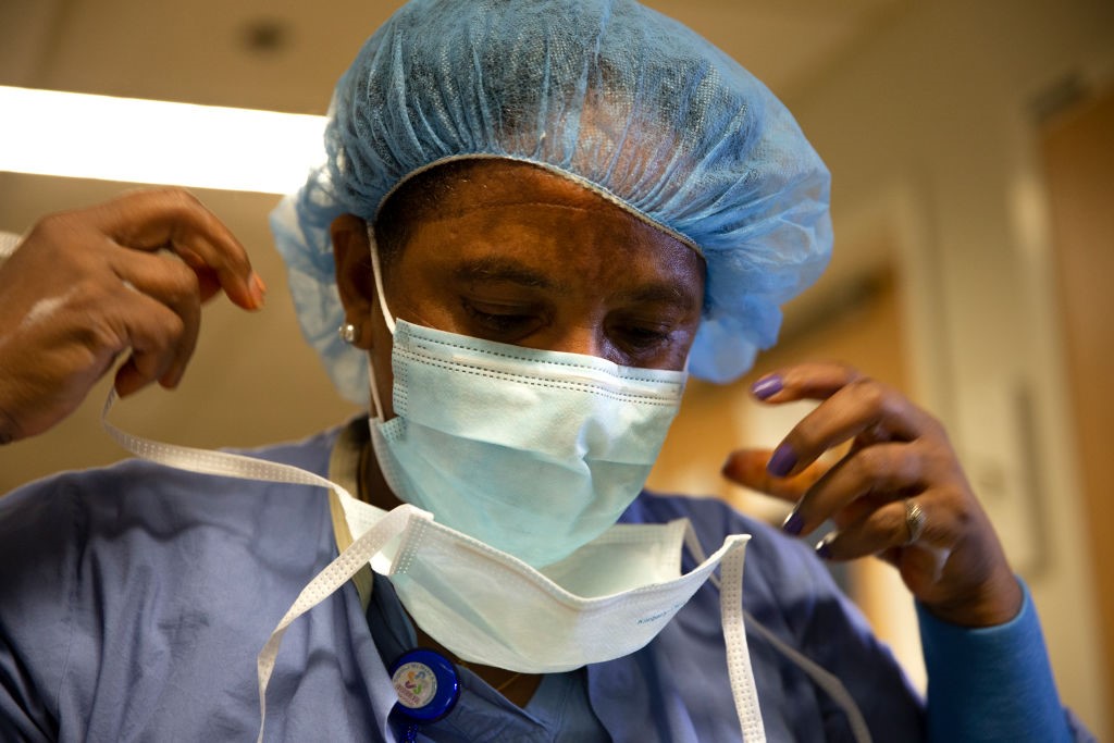 Health Care Professionals Treat Coronavirus Patients.