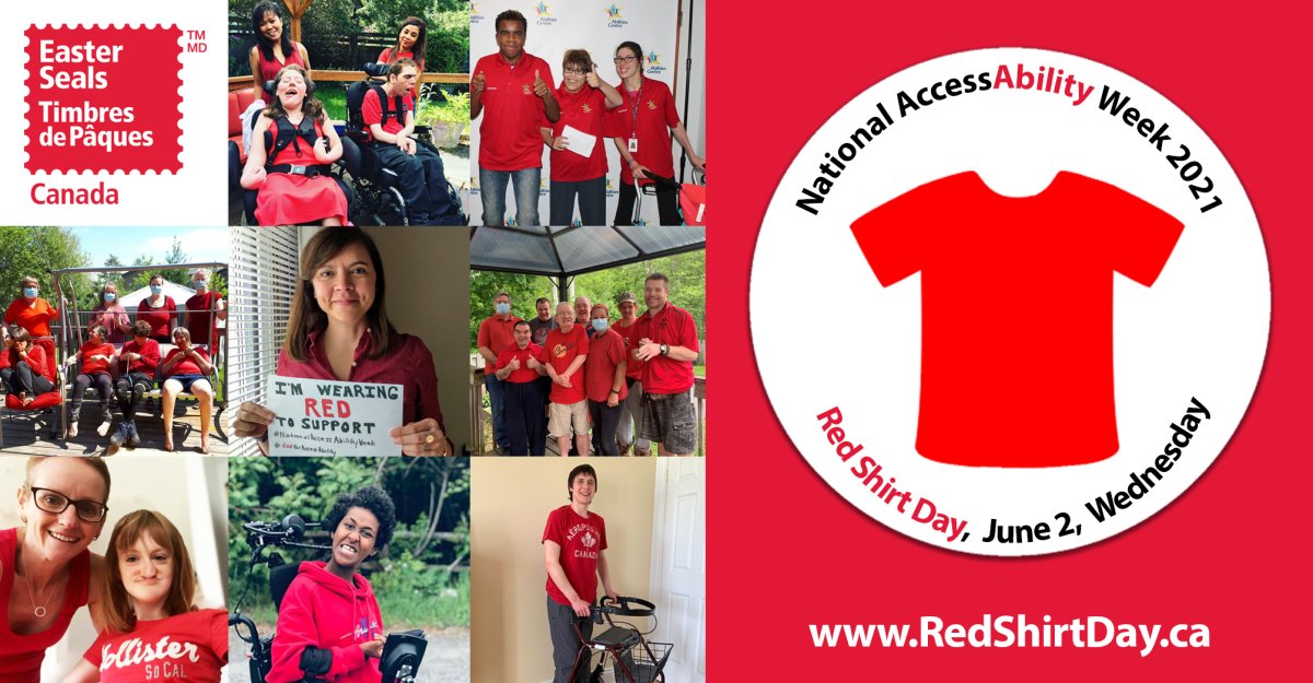Red Shirt Day (for Accessibility and Inclusion) 2021 - image