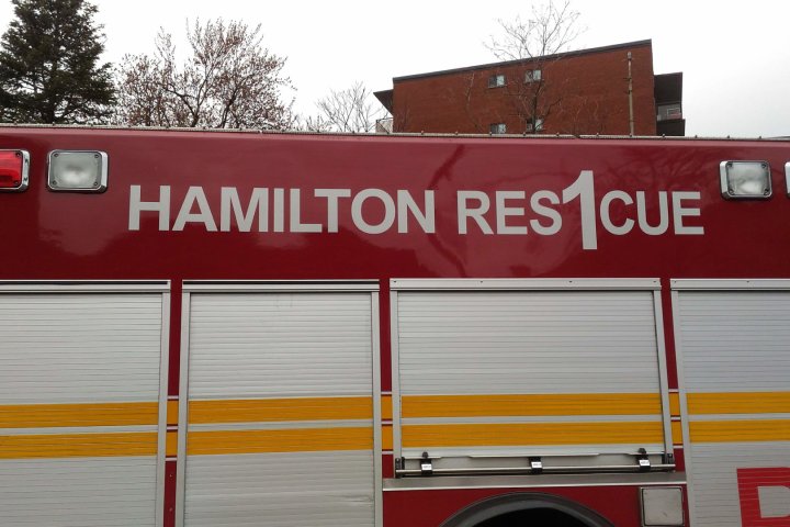 Hamilton, Ont. firefighters battle blaze at house in city’s north end