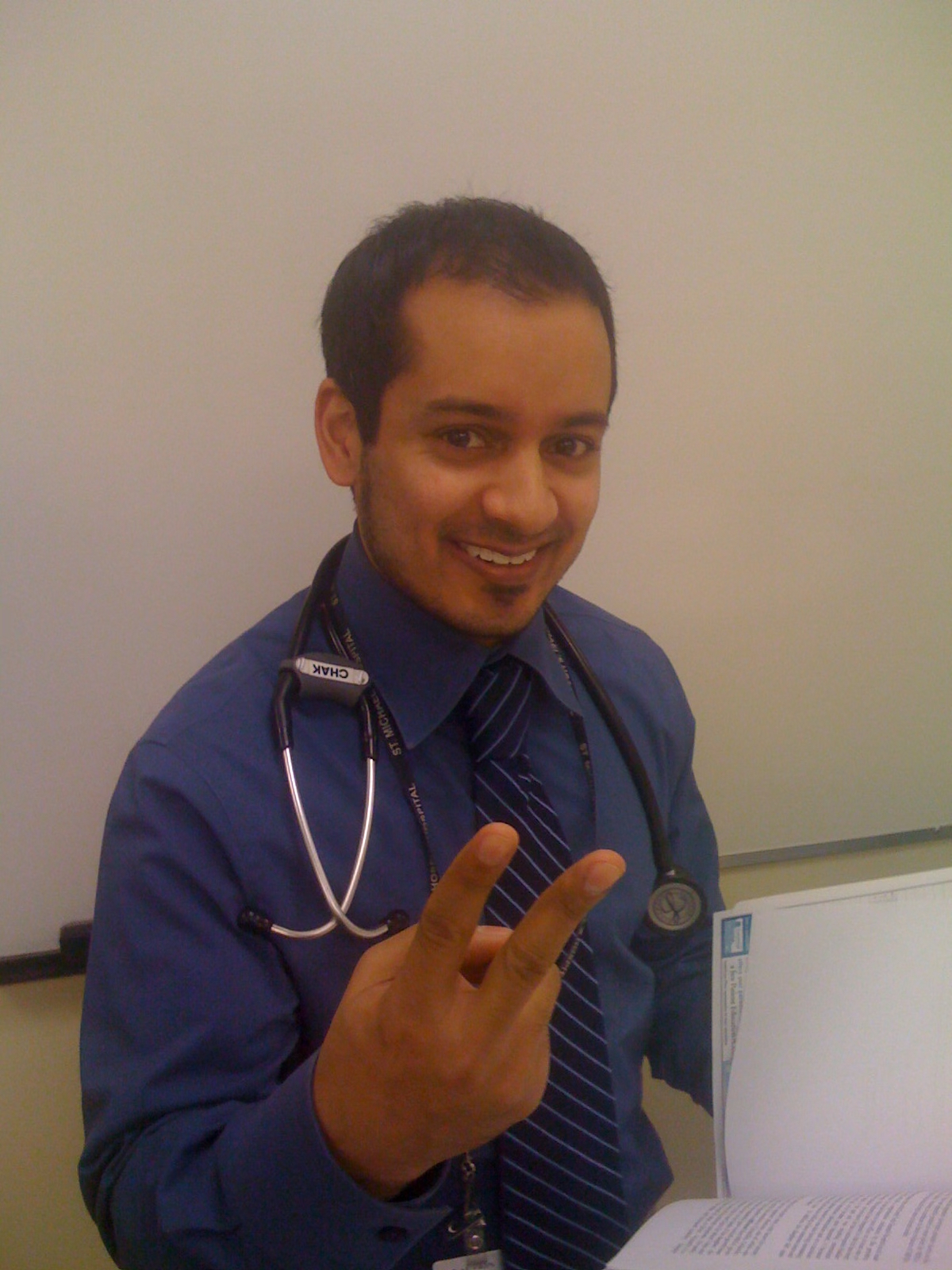 As a teenager, Chakrabarti developed a kidney disorder, which inspired an interest in medicine.