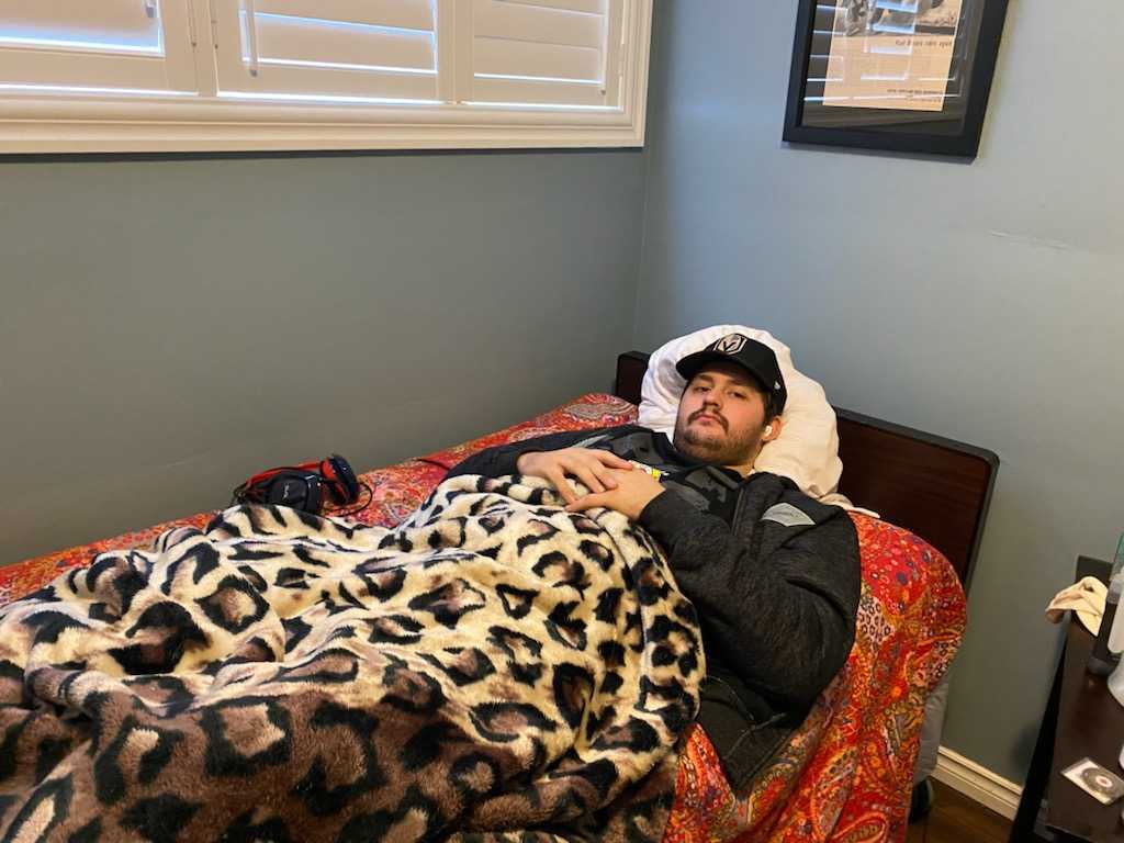  Jake Hurl is happy to be back in his own home after nearly a month in hospital following the Teeple Terrace building collapse in London Ont.