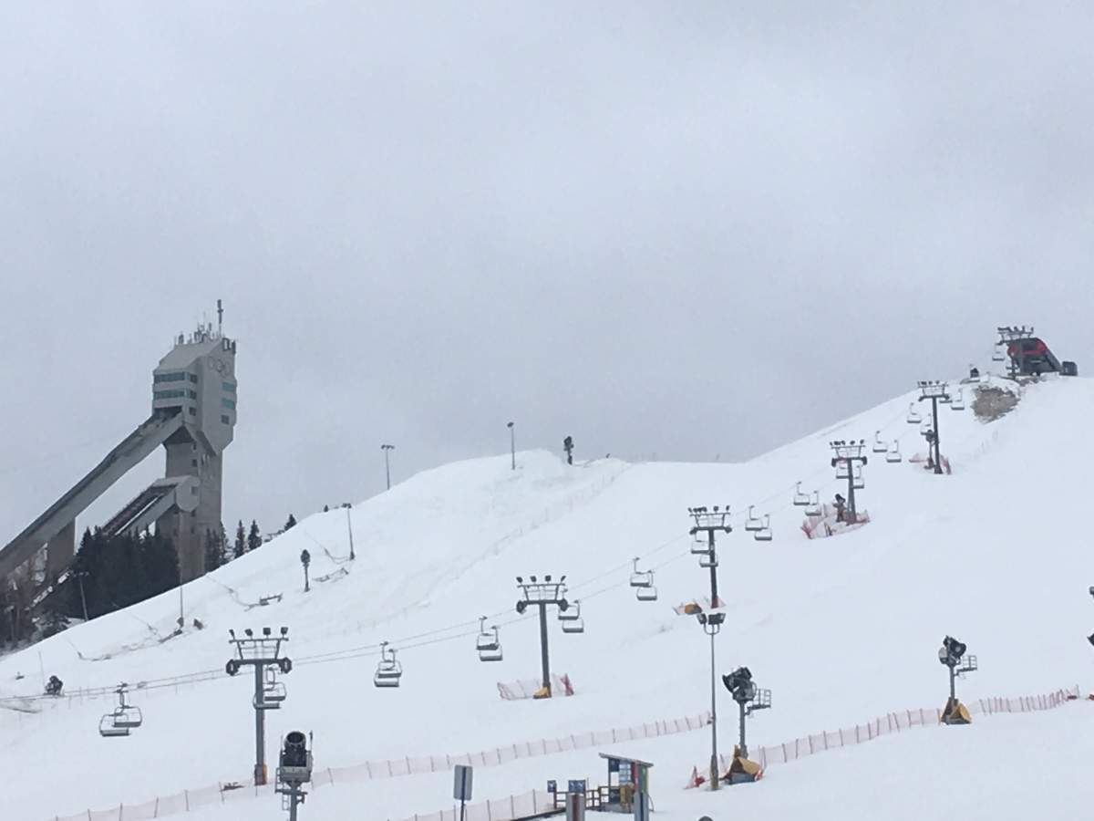 Calgary’s WinSport closed due to high winds on Jan. 13, 2021.