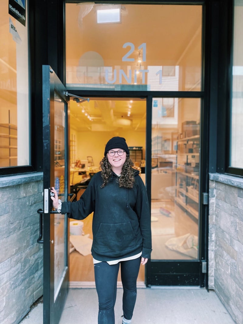 The Tare Shop owner Kate Pepler in her newly-opened second package-free bulk store located in downtown Dartmouth.