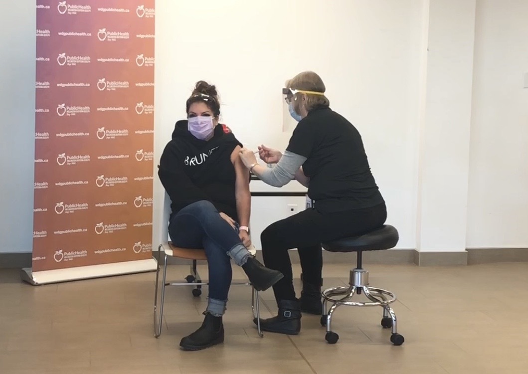 1st COVID19 vaccines administered in Guelph, mass rollout begins this