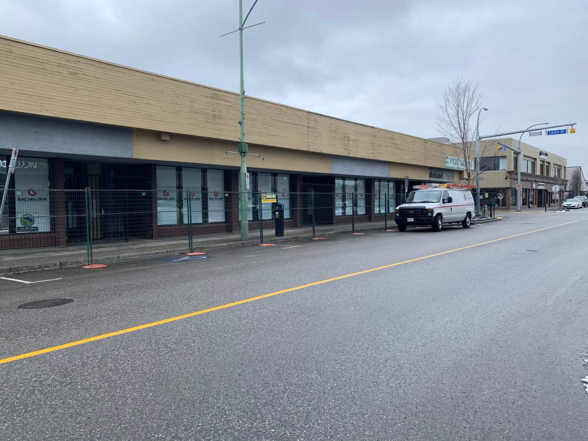 This building at the corner of Leon Avenue and Pandosy Street in downtown Kelowna will be the future site of a permanent drug injection site. 