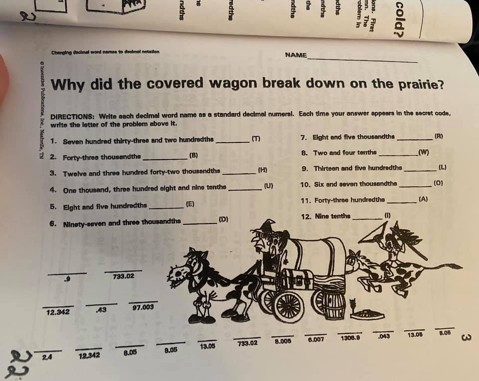 A Brandon mother says she was shocked to see her son had been assigned a math worksheet featuring racist stereotypes against Indigenous people.