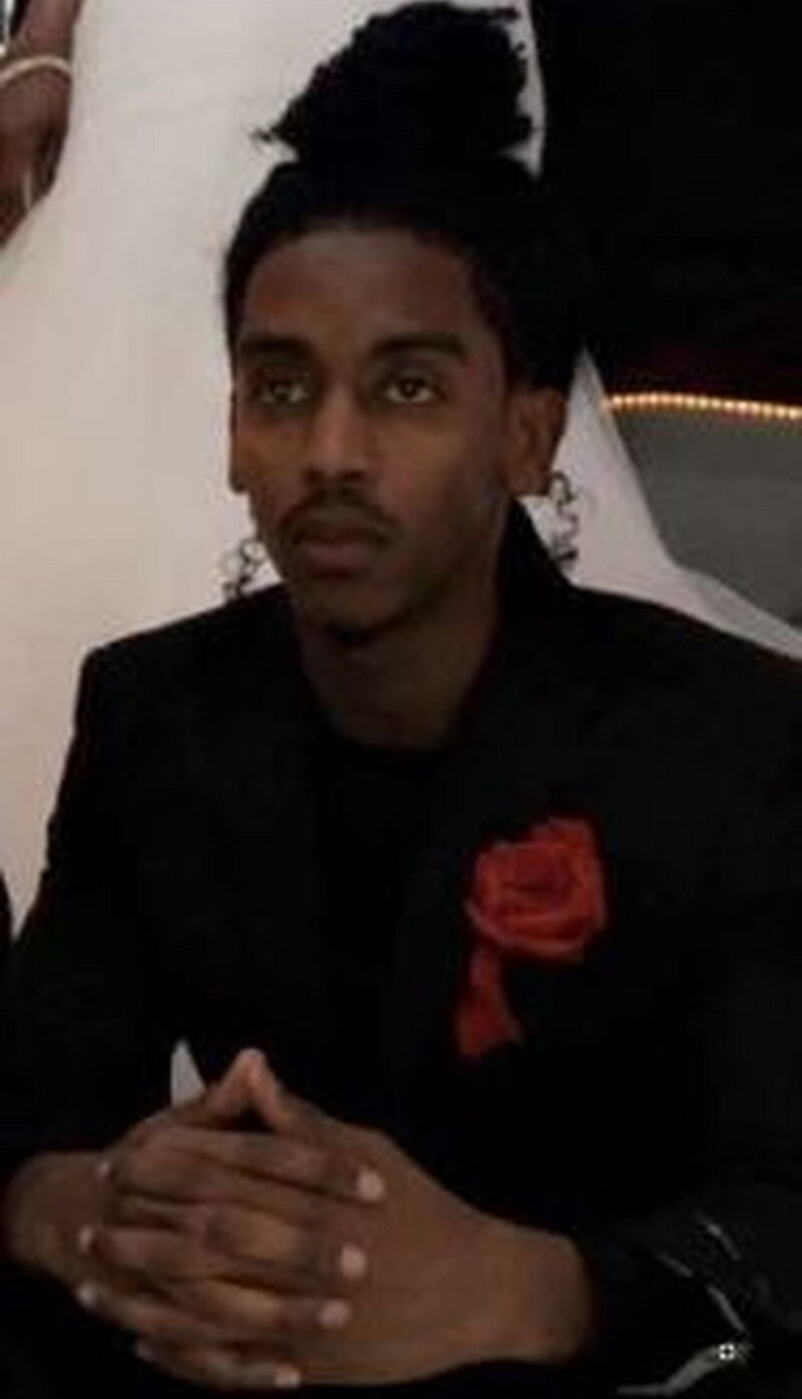 A photo of the victim, 25-year-old Mohamed Jeylani, from Minnesota, U.S.