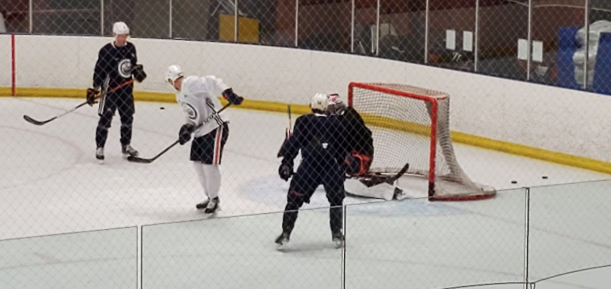The Edmonton Oilers opened training camp on Sunday, January 3 2021, with an optional skate at NAIT.