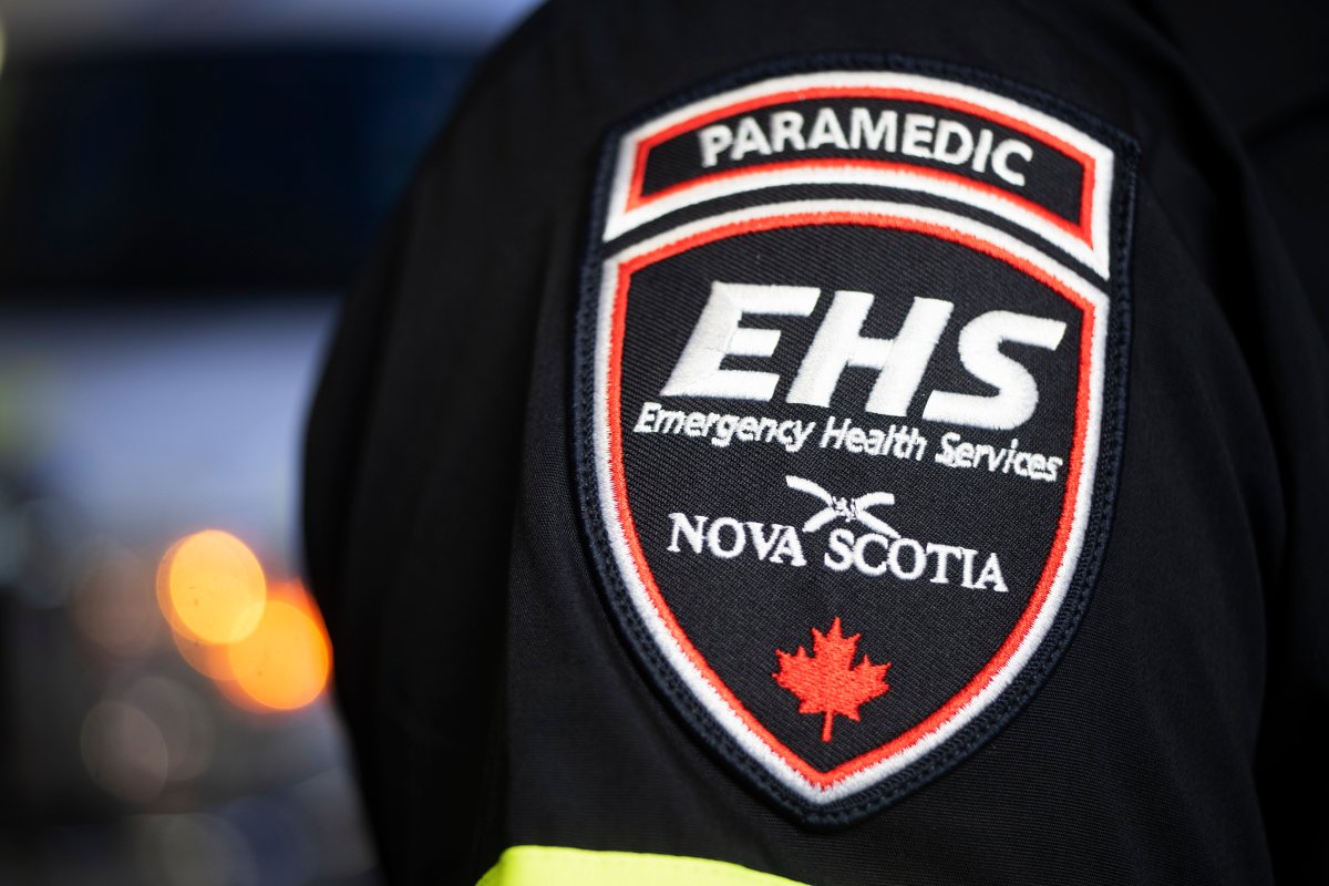 File image - A Nova Scotia Paramedic's path.