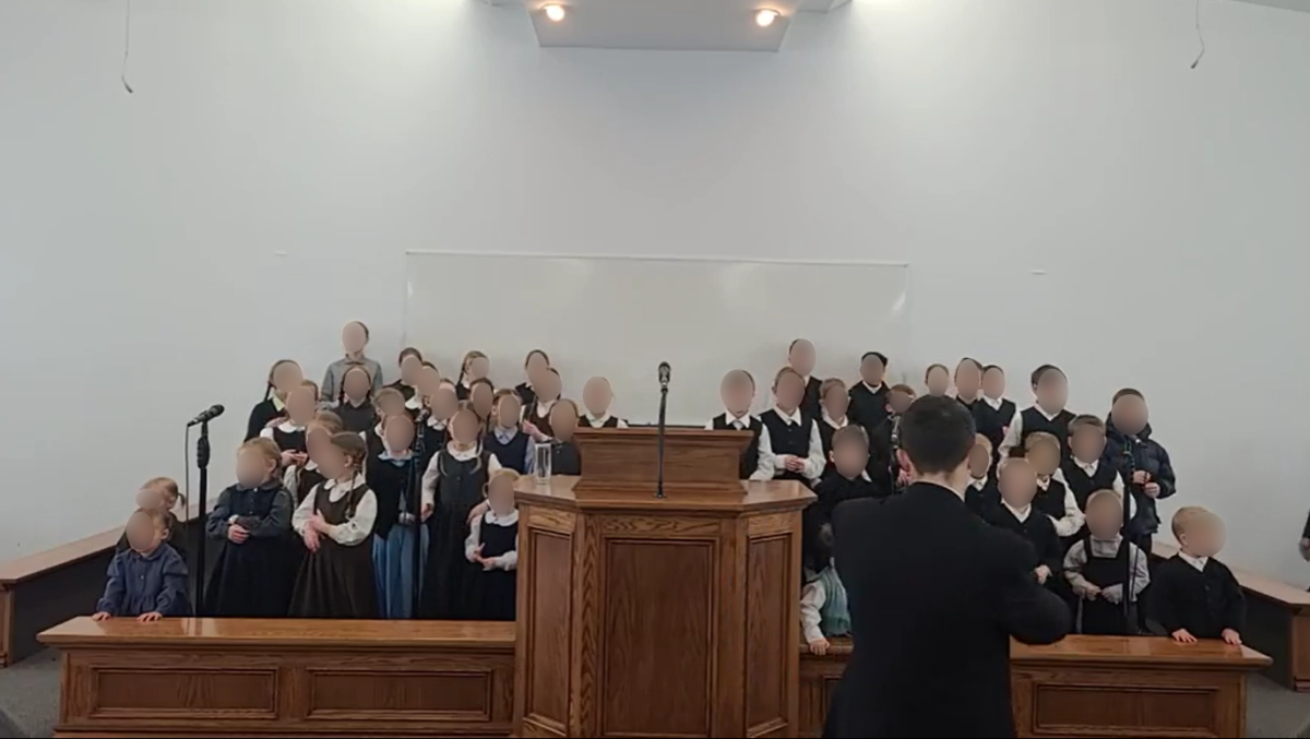 A video stream posted on the Facebook page of The Church of God Steinbach titled January 31, 2021.