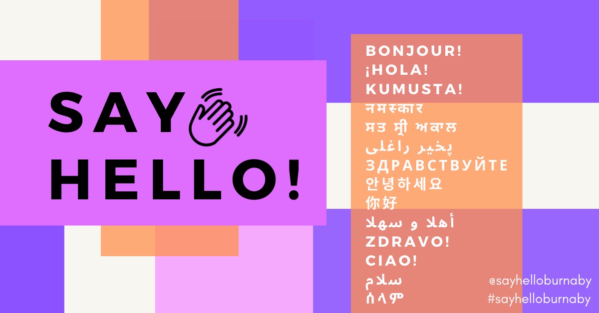 Say Hello Burnaby (Say Goodbye to 2020) - image