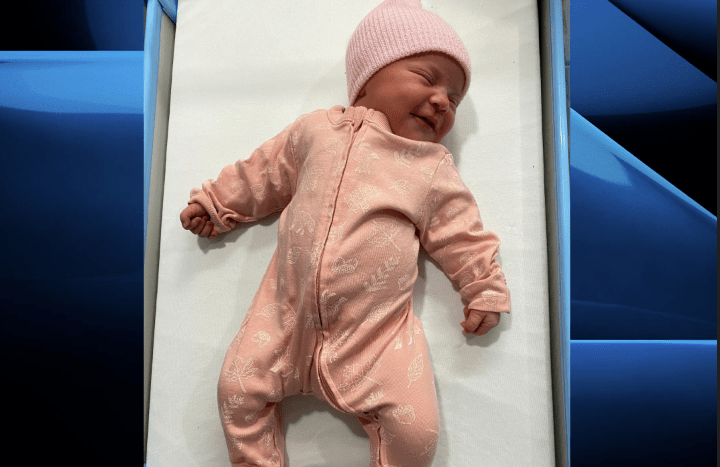 Gabriel says this is his and his wife Alanna Gilmour’s first child