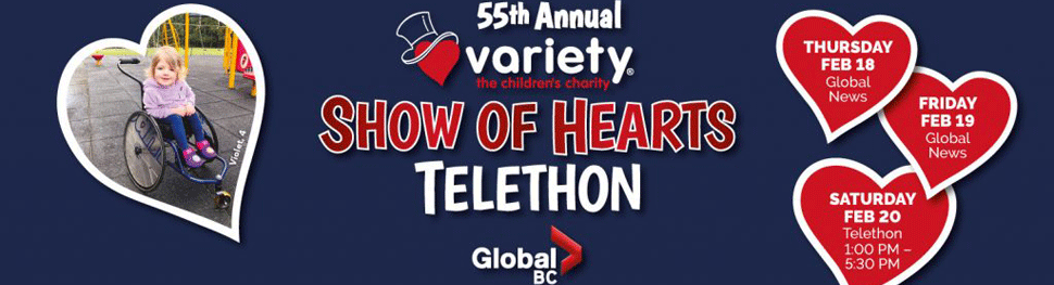 980 CKNW Variety Show of Hearts 2021 Rotator