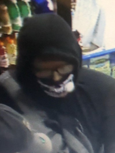 CIty of Kawartha Lakes OPP seek a suspect following an armed robbery at a gas station on Jan. 8 in Pontypool.