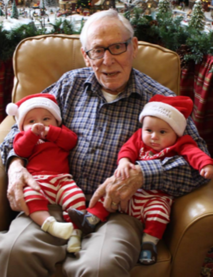 Bill O’Neill celebrated his 97th birthday this past week. His daughter described him as ‘incredibly tenacious, spontaneous and vibrant.’