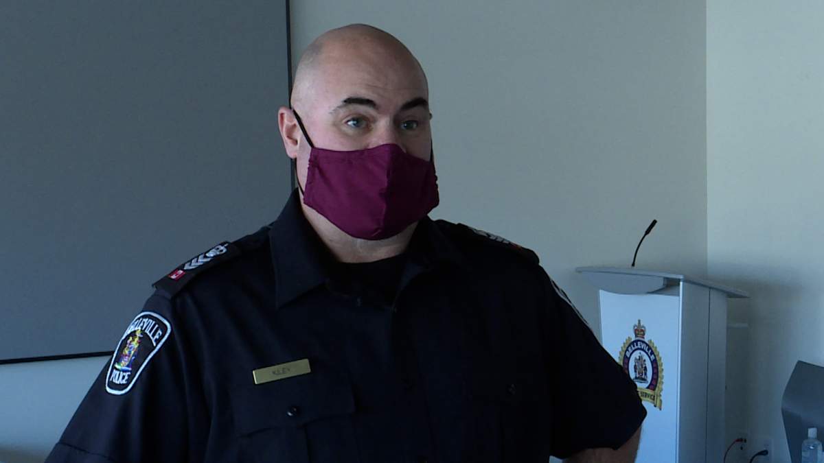 Staff Sgt. Mike Kiley, Belleville police