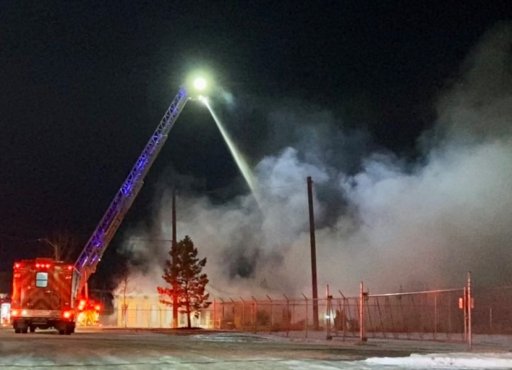 Edmonton Fire Rescue Services said they were called to the area of 71 Street and 70 Avenue on Monday, Jan. 11, 2021.