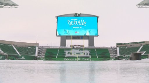 Iceville, the name given to the skating attraction recently built inside Regina’s Mosaic Stadium, saw a week’s worth of skating slot times booked in under ten minutes this week.