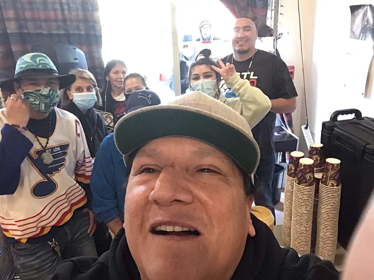 Aboriginal Front Door Society team members. Photo courtesy of Robert Epp.