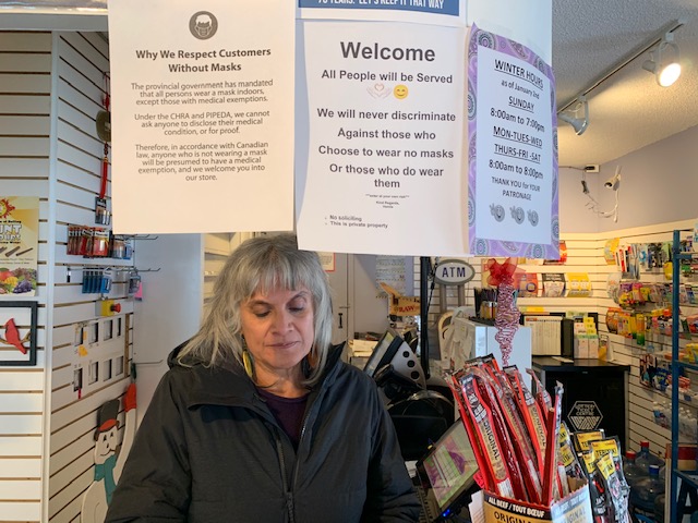 Hemla Wilson, the owner of Countryside Service in Tofield, Alta.