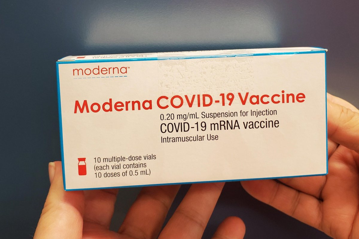 Peterborough Public Health reports some residents are declining the Moderna COVID-19 vaccine.