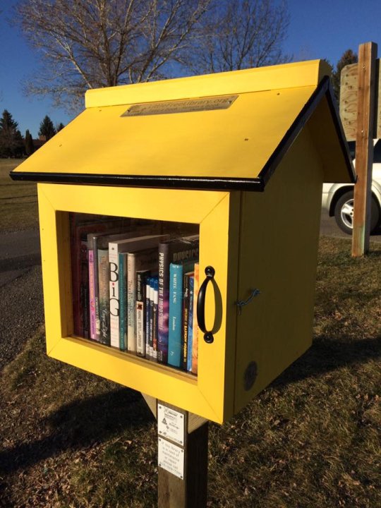 Community boxes How little libraries and kindness cupboards are