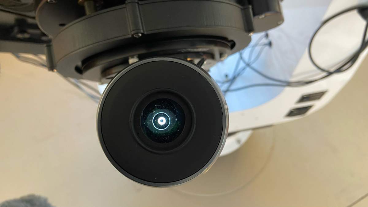 A PlaneWave 17″ Corrected Dall-Kirkham telescope inside the University of Alberta Hesje Observatory at Miquelon Lake Provincial Park on Friday, January 15, 2021.