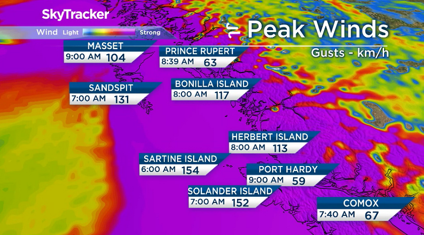 Power Outages Expected As Major Pacific Storm Roars Across B.C. - BC ...