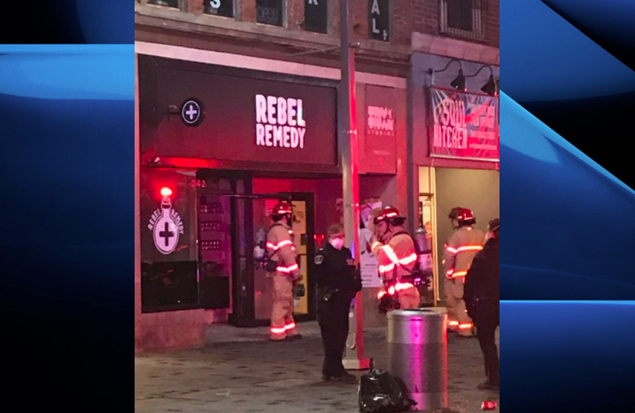 A co-owner of the restaurant told 980 CFPL in a statement that Rebel Remedy had some equipment malfunction which caused significant smoke inside the shop.