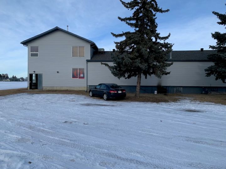 Firefighters doused a blaze at the Edmonton Clansmen Rugby Club, located in the area of 110 Street and 111 Avenue, Jan. 11, 2021.