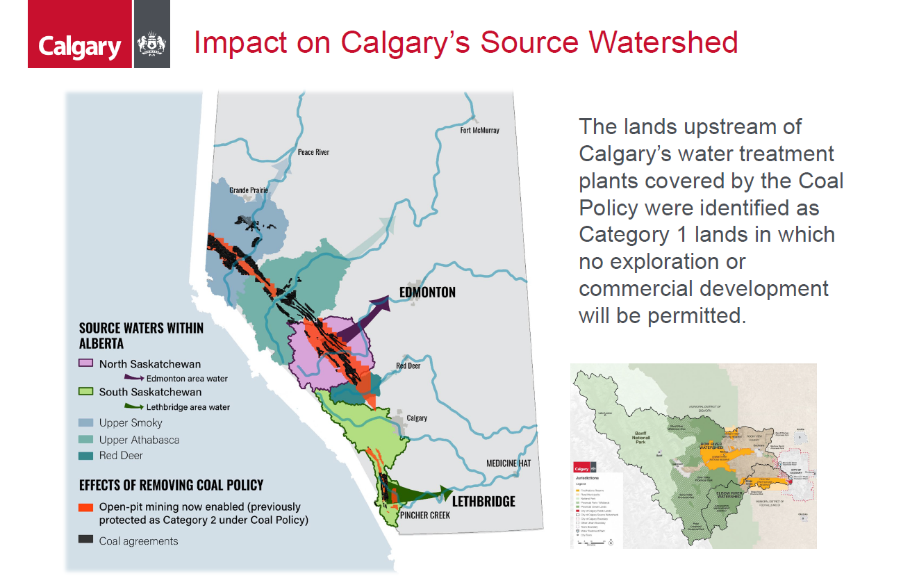 Calgary S Water Likely Safe Following Coal Policy Changes High River   Source Watershed 