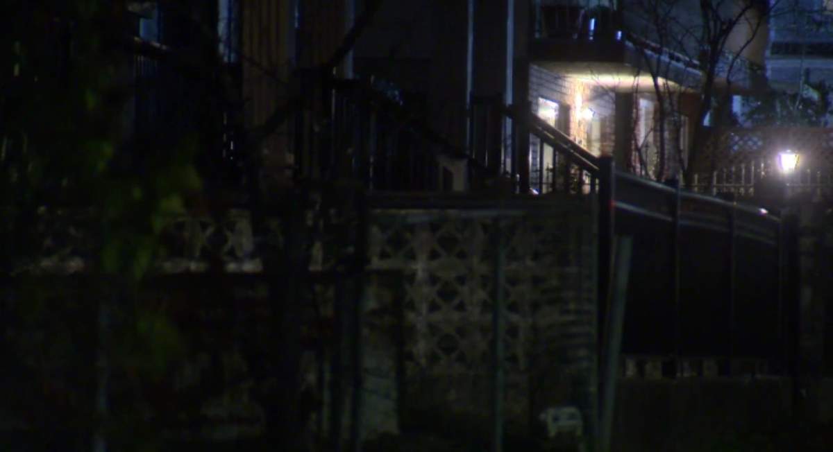 Police from across metro Vancouver, including the Emergency Response Team, surrounded a north Burnaby home for hours Thursday night.