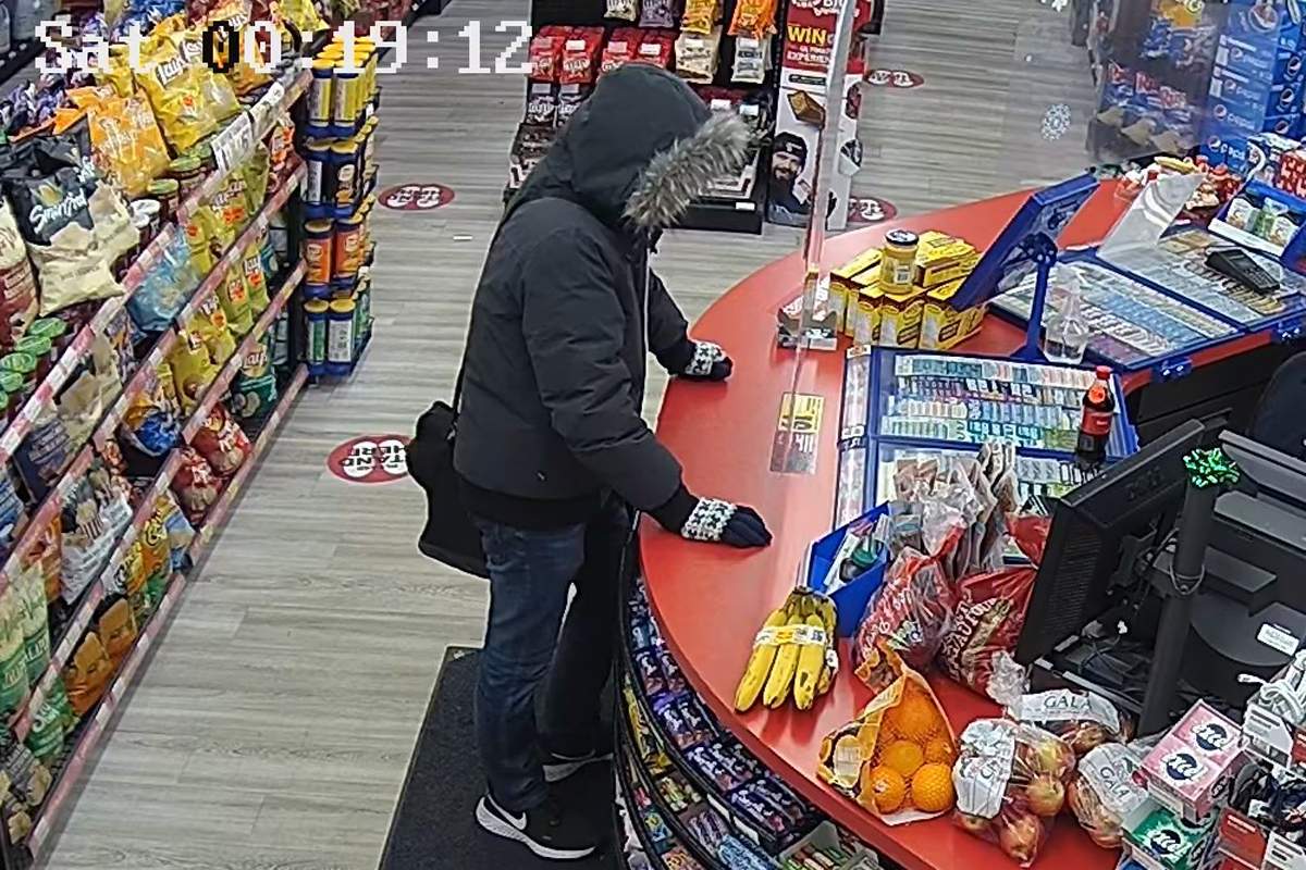 Waterloo Regional Police are looking to speak with this man.