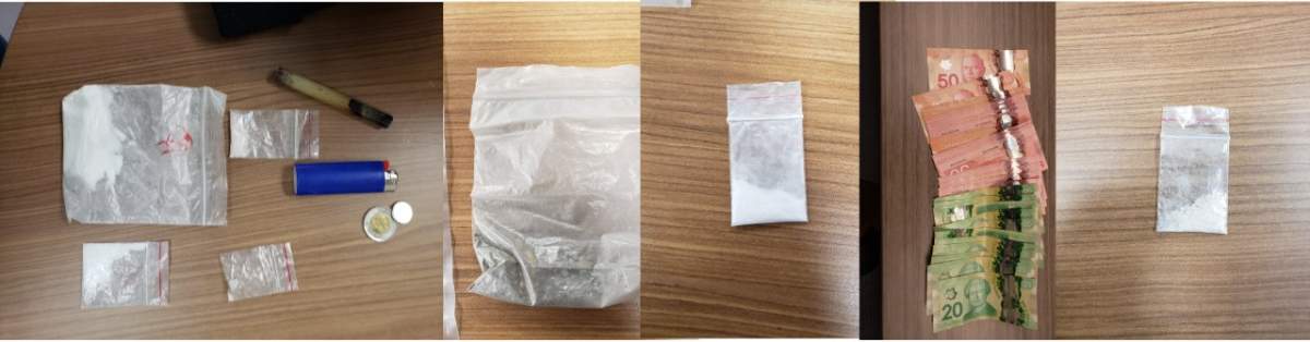 Drugs seized in the investigation.