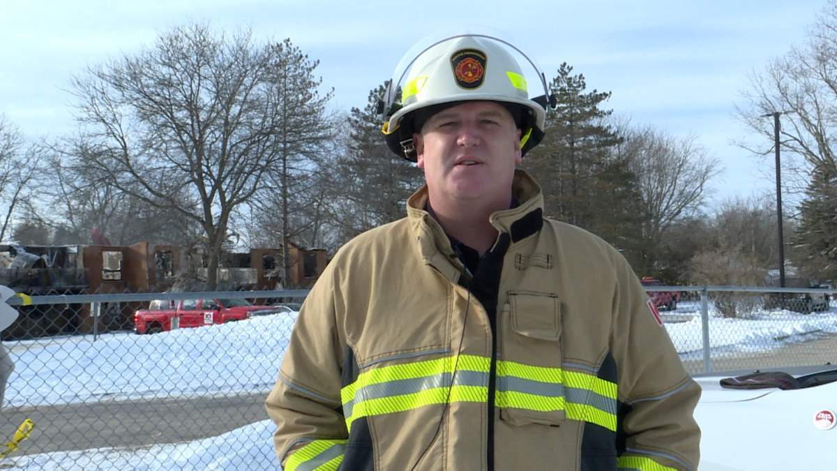 Fire Chief Darcy Knott, South Frontenac Fire & Rescue