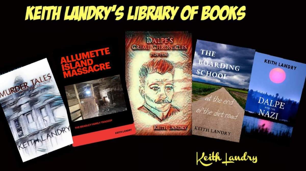 Keith Landry has written several books over the pandemic.