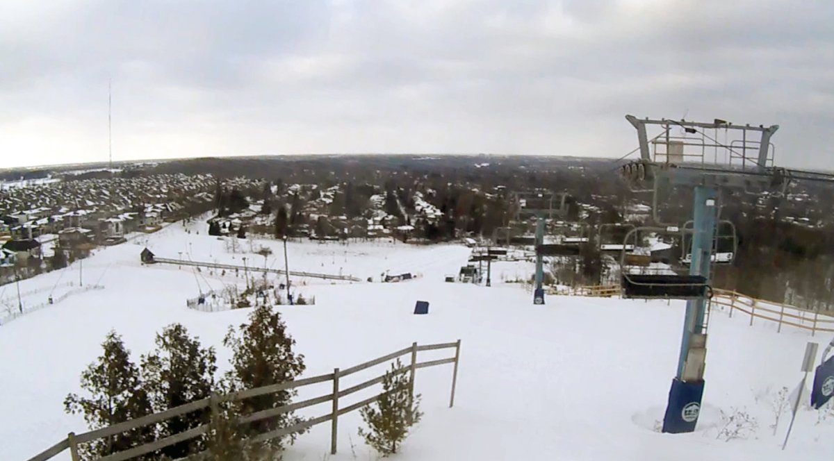 Boler Mountain as seen from one its webcams on Feb. 9, 2021.