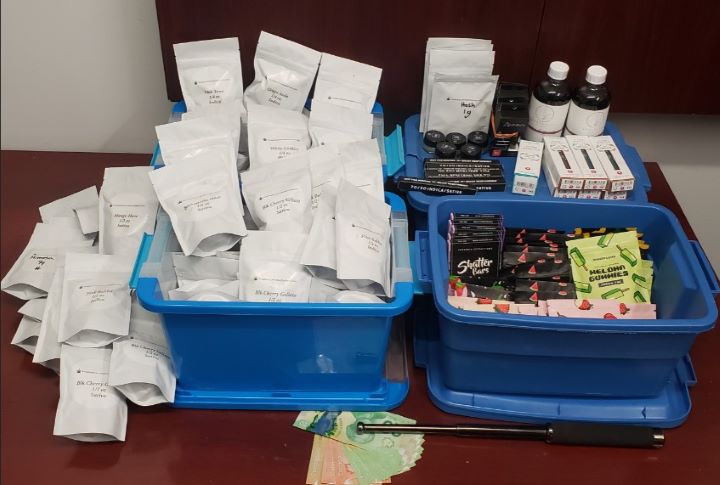 On Friday, police arrested the delivery driver and conducted a search, which resulted in the seizure of more than $10,000 worth of cannabis products.