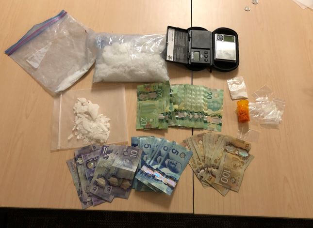 Kingston police's drug enforcement unit seized nearly $90,000 worth of drugs during the search of a downtown home Thursday. 