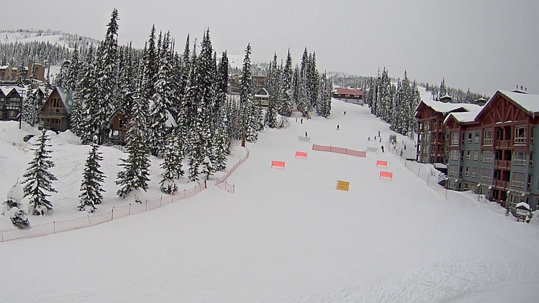 Skiing conditions at Big White on Saturday, Feb. 13, 2021. Periods of snow are forecast for Family Day on Monday, along with temperatures at least 10 degrees warmer than they’ve been for the past 10 days.