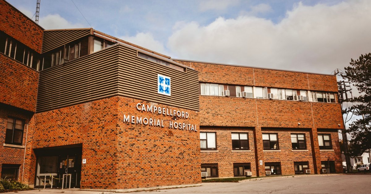 The emergency department at Campbellford Memorial Hospital will be closed overnight Aug. 25 to Aug. 26.