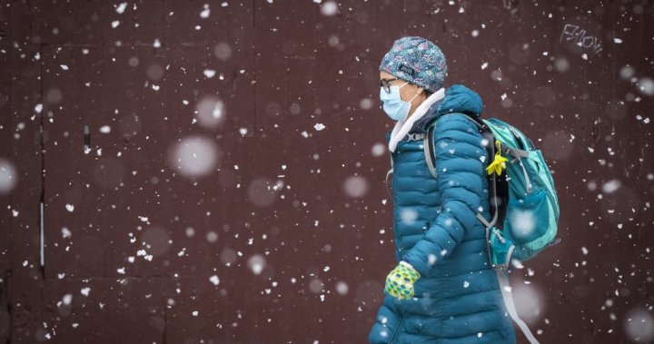 加拿大环境部表示，本季度首次的暴风雪将袭击伦敦-米德尔塞克斯地区