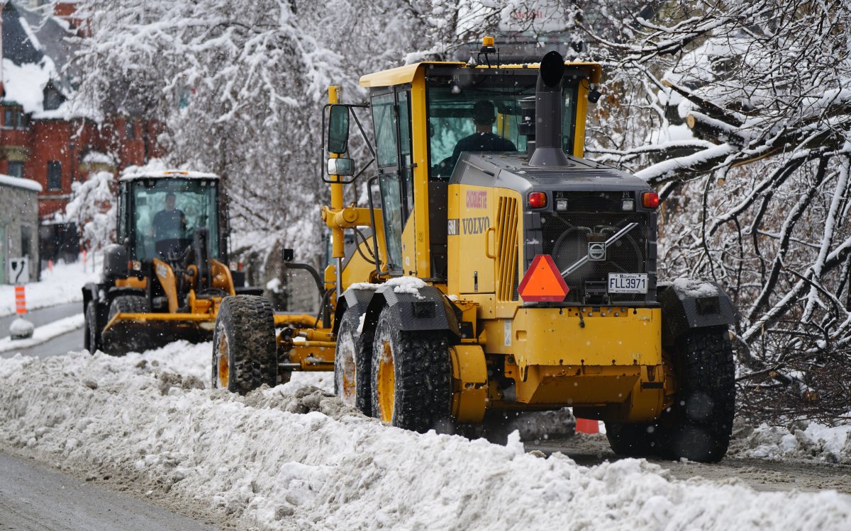 The City of Regina's residential snow plow removal was completed on Monday, Jan. 16, 2023.
