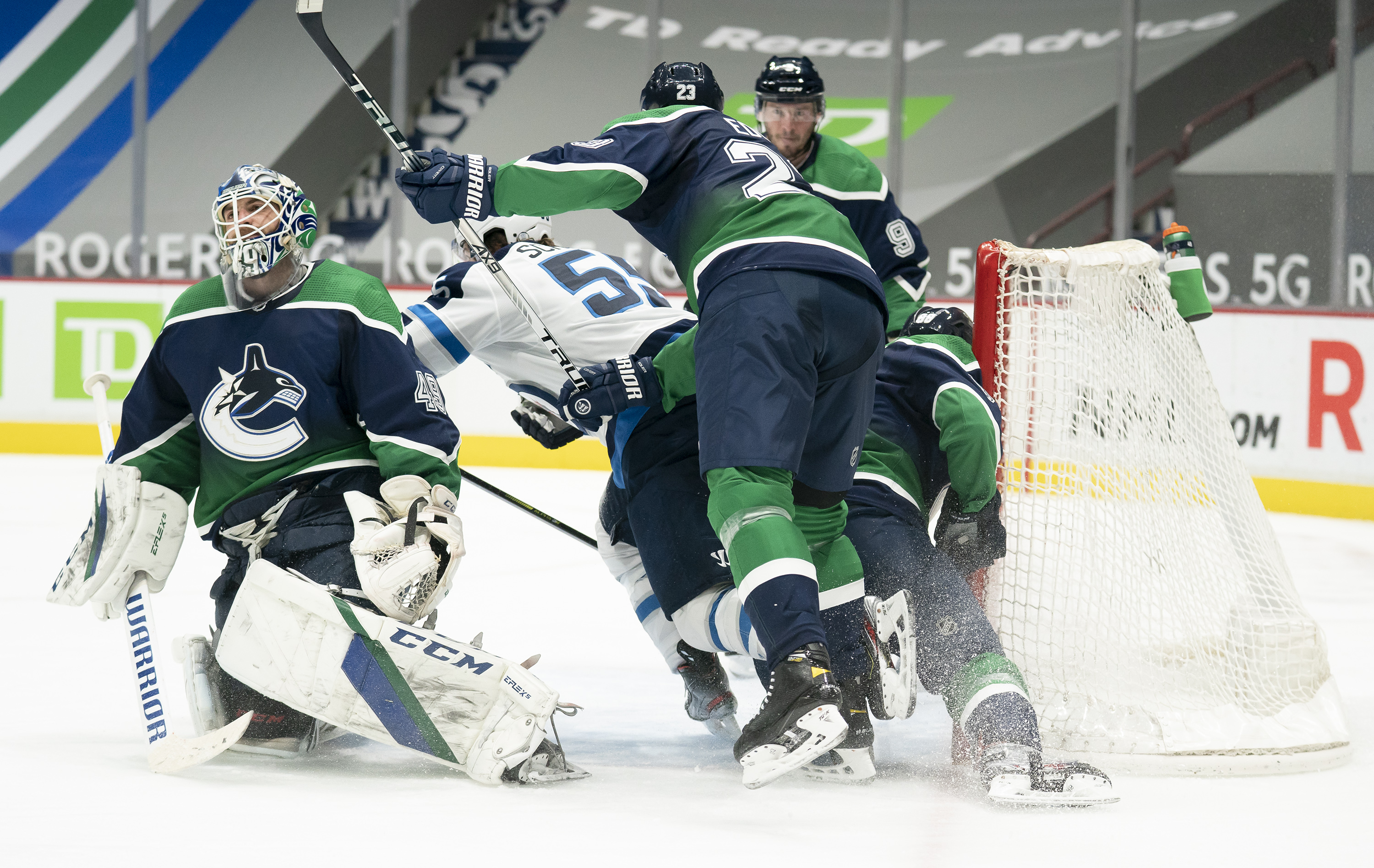 Braden Holtby to wear number 49 for Vancouver Canucks