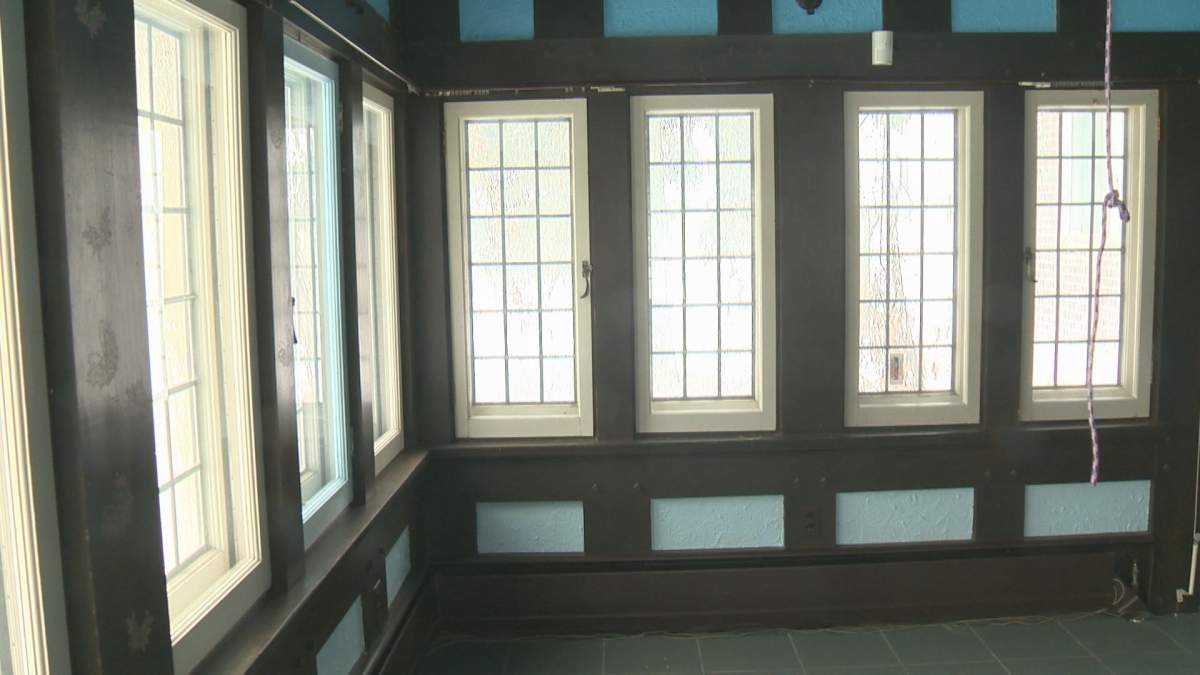 On the south side of the house lies a sunroom, which Lien says will be preserved and relocated if his plans are approved.