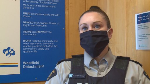 Cpl. Jullie Rogers-Marsh, a Southeast District RCMP spokesperson, says police are investigating whether two people arrested in connection to one theft could’ve been involved others