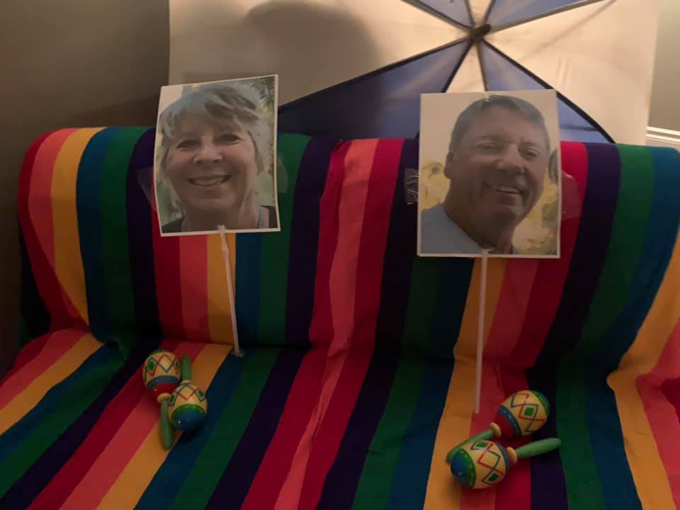 Jim and Sandra Harris of Whitecourt, Alta., turned their basement into the Mexican vacation they missed this year because of the COVID-19 pandemic.