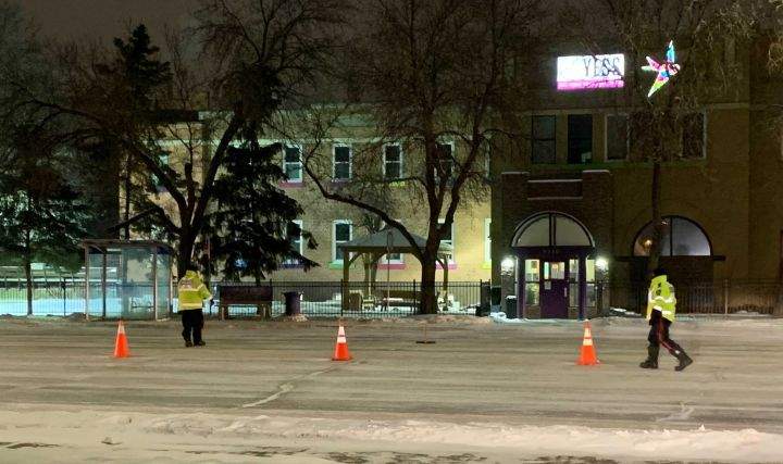 A pedestrian has been taken to hospital with serious injuries after the Edmonton Police Service says he was hit by a vehicle while trying to cross 82 Avenue at 93 Street on Thursday night.